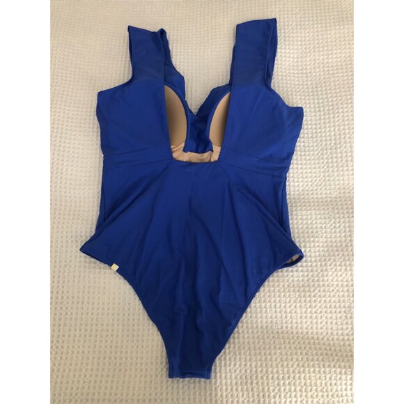 Summersalt Ruched Backflip, one piece swimsuit, size 18 - Picture 3 of 5